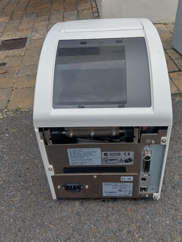 Toshiba B-SA4TM B-SA4TM-GS12-QM-R USB|PARALLEL Thermal Barcode Label Printer