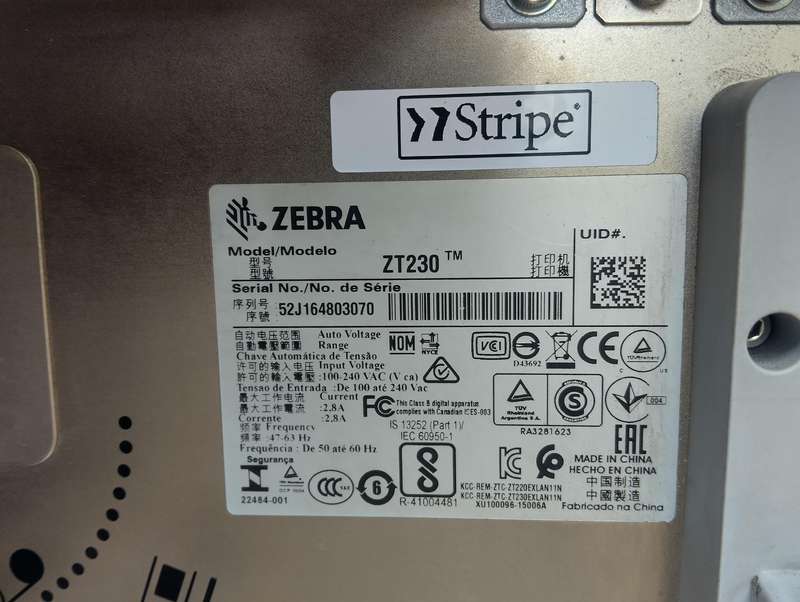Zebra ZT230 -DIRECT ONLY - Transfer Label Printer Ethernet Network