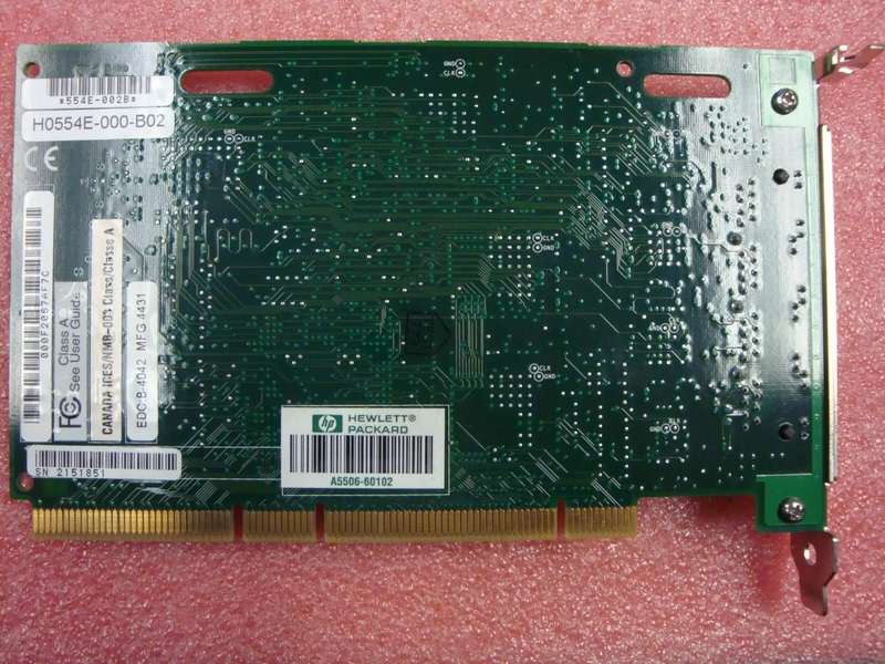 HP 4 Port RJ-45 100Mbps Network Interface Card A5506-60102 100Base-TX 10/100 NIC