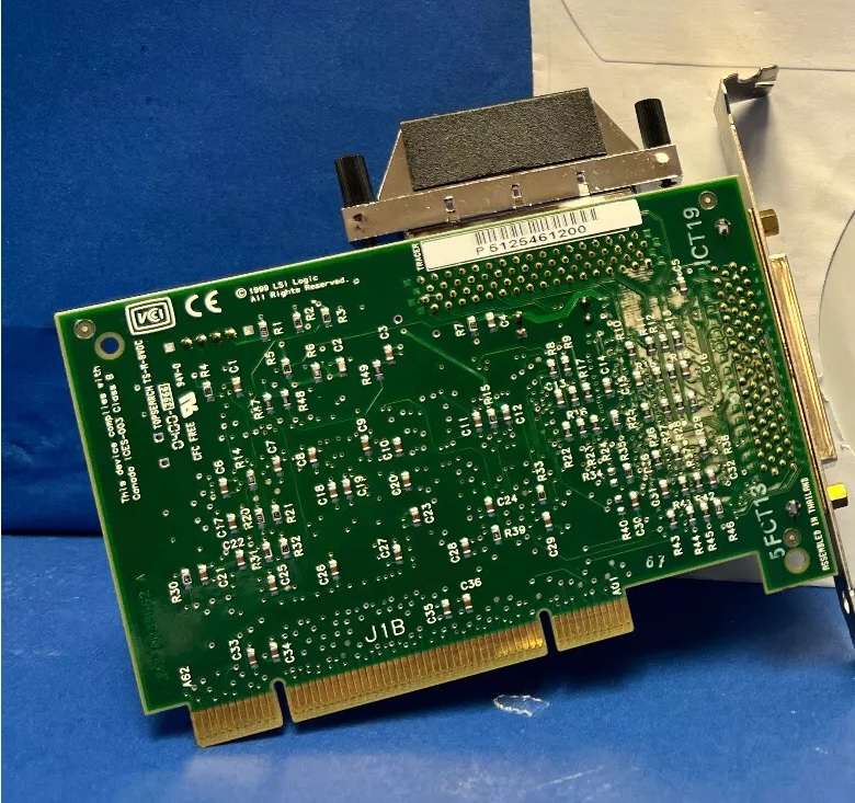 LSI Logic A4800-62002 PCI Ultra SCSI Host Bus Adapter (348-0037695B)