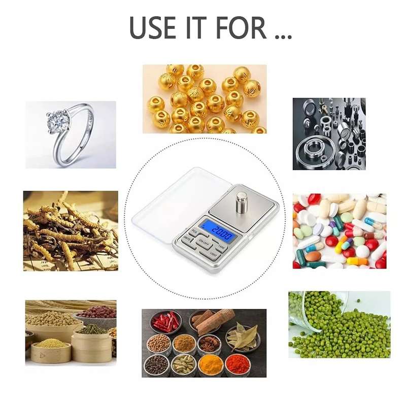 Digital Pocket Scale 300g Capacity High Precision Balance of 0.01g