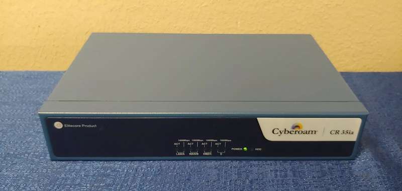 Cyberoam CR35ia Firewall Unified Threat Management (UTM) Appliance