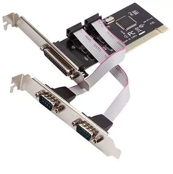 Mecer 9835P-PR2 PCI 1-Port Parallel / 2-Port RS232 Card Adapter