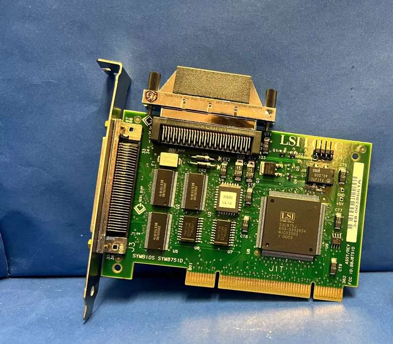 LSI Logic A4800-62002 PCI Ultra SCSI Host Bus Adapter (348-0037695B)