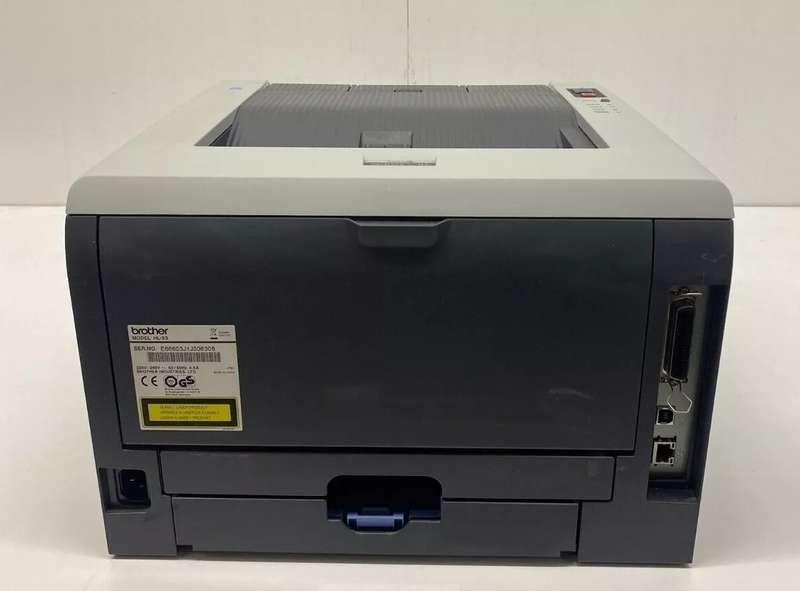 Brother LaserJet HL-5350dn A4 Mono Laser Printer Prints in black and white only - Refurbished
