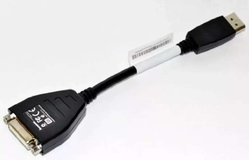 Lenovo 45J7915 DisplayPort to Single Link DVI-D Monitor Adapter Cable