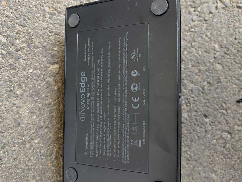 Logitech DiNovo Edge Keyboard Charging Base (Part# 865743-0100)