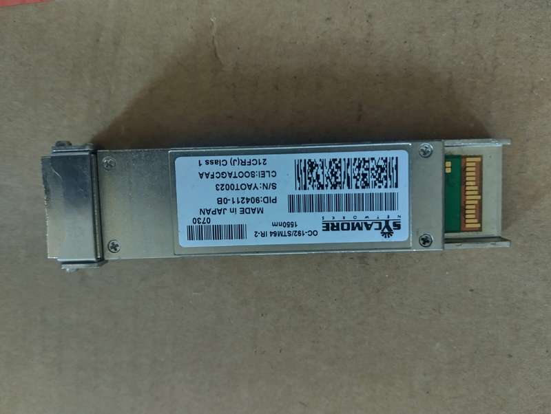 Sycamore OC-192/stm-64 IR-1 1550nm Transceiver SOOTAGCFAA