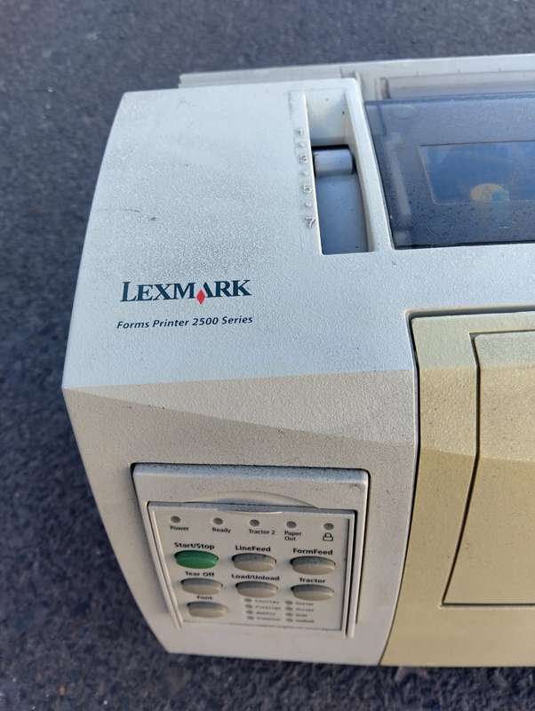Lexmark Forms Printer 2500 Series (Type 2591-110)