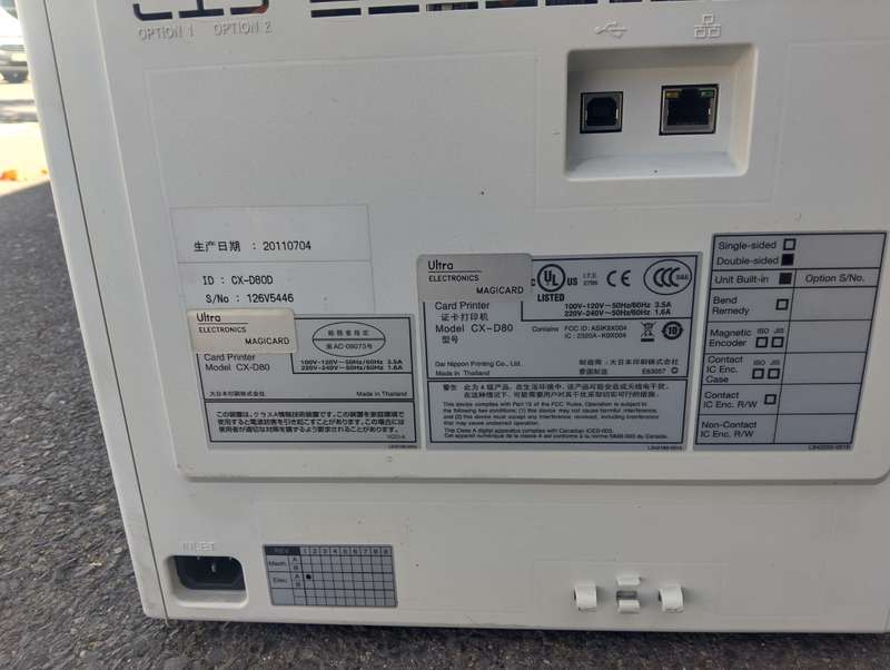 Magicard Prima 4 Card Printer CX-D80