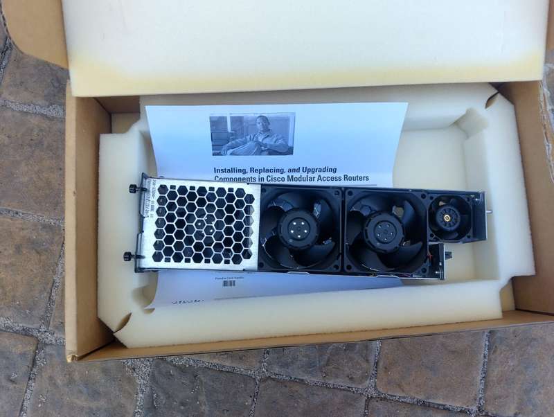 Cisco 2911-FANASSY Fan Assembly Tray for Cisco 2911 Router Tested