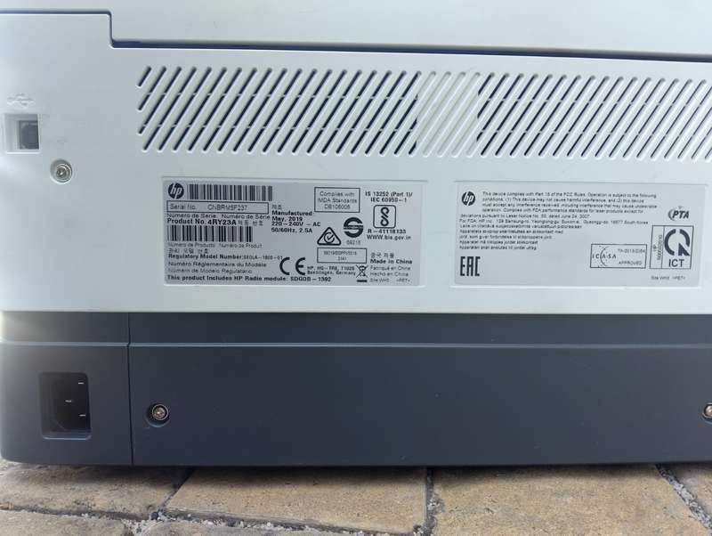 HP Neverstop 1000w Mono Laser Printer (4RY23A)