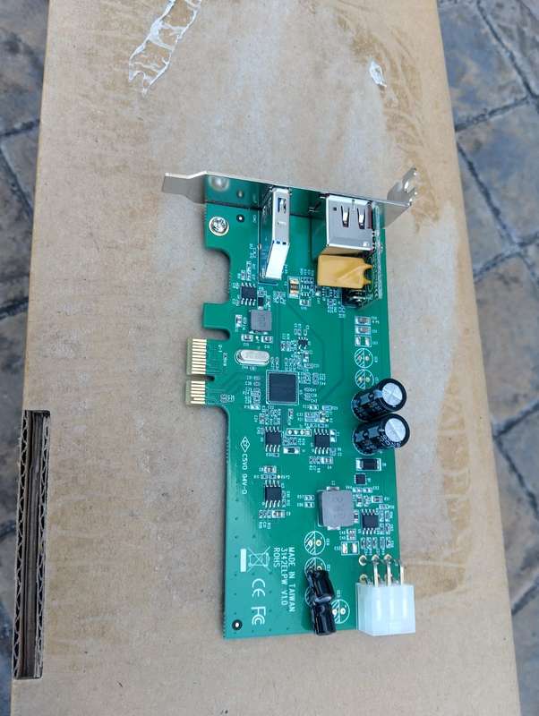 PEUSB24V PCI-E USB3.0 24V 1P+5V 1P