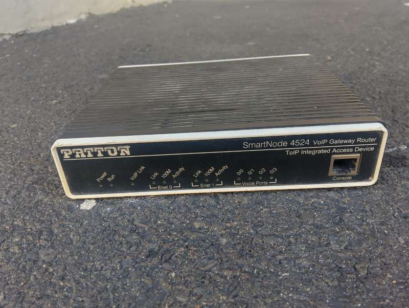 Patton SmartNode 4524 Multi-port Analog Gateway Router  Version 4.6