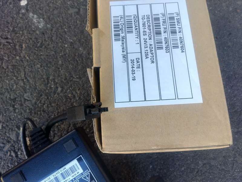 Tiger Lead Power Adapter TG-7601-ES 24V / 3.125A 75W (PN: 40N7604)