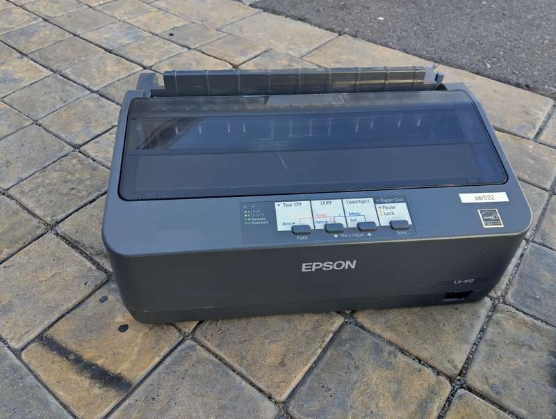 Epson LX-350 A4 Mono Dot Matrix Printer (PA71A)