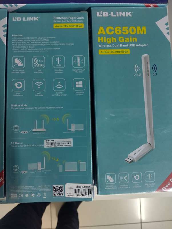LB-Link AC650M High Gain Wireless Dual Band USB Adapter  BL-WDN650A