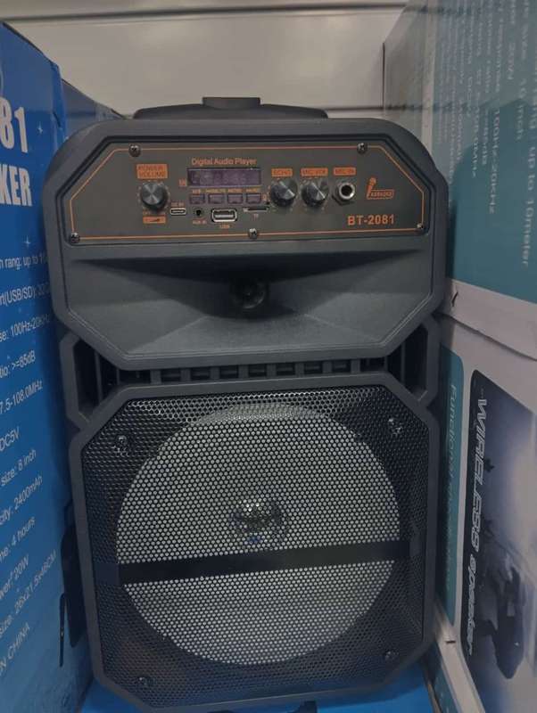 BT-Speaker BT-2081 8  Comes with Remote and Mic
