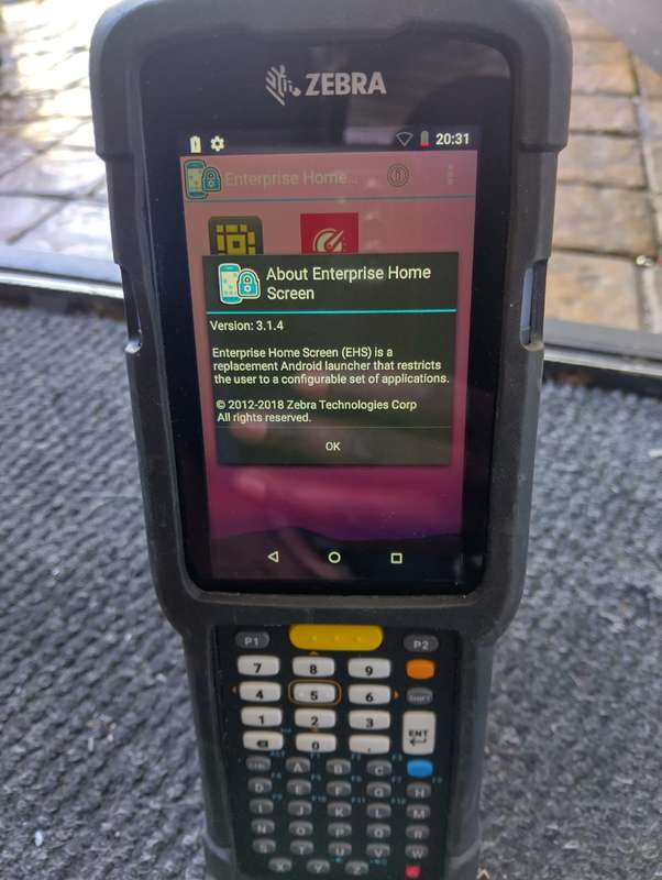 Zebra MC330M Handheld Scanner | Android Mobile Barcode Computer Touch Screen