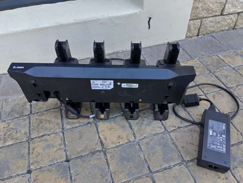 Zebra SHARECRADLE-MC 4 Slot Charging Cradle Dock CRD-ET4K-4S10/1-01