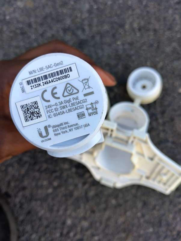 Ubiquiti UISP airMAX LiteBeam 5AC 23dBi Radio 5-Pack (LBE-5AC-Gen2)