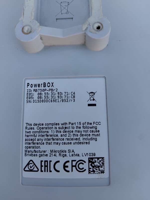 MikroTik 5-Port PowerBox Outdoor PoE Router | RB750P-PBr2