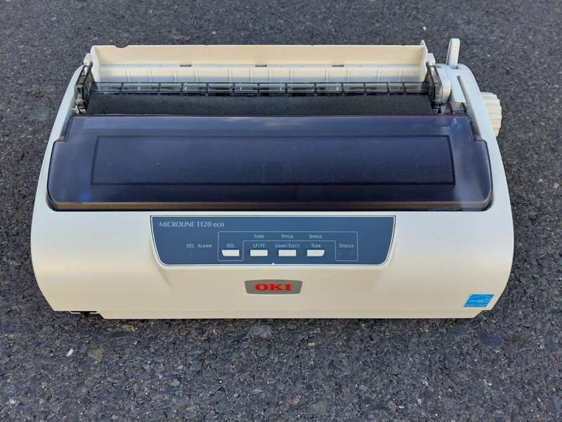 OKI ML1120 A4 Mono Dot Matrix Printer  D22400B
