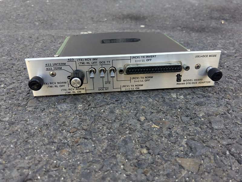 TTC 40200 RS449 DTE/DCE Interface Adaptor for Fireberd Communication Analyzers