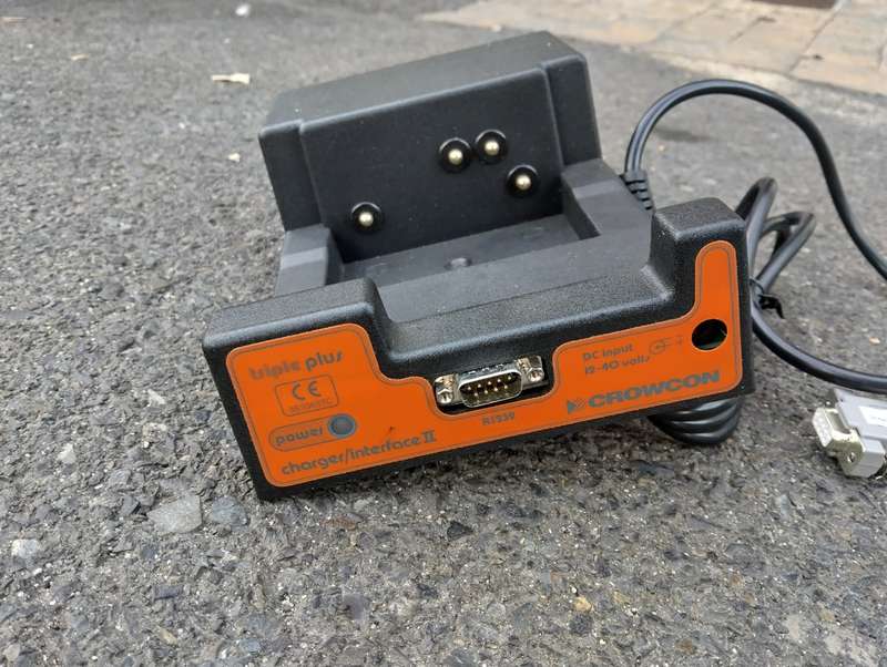 Crowcon Triple Plus RS232 Charger with Multi-Region Power Supply 3550