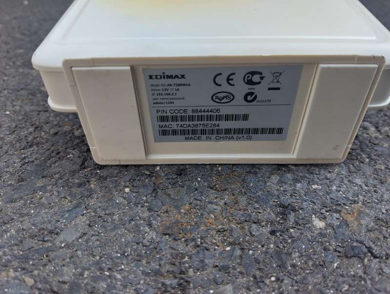 Edimax N300 Wireless Adsl Modem Router | Ar-7286Wna