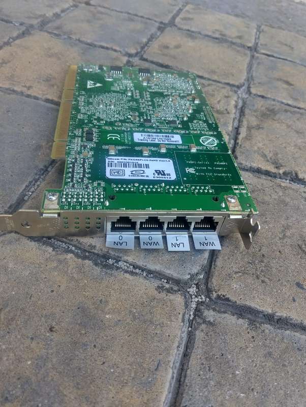 PXG4BPI-CS-RoHS Rev. 1.5 Silicom Quad Port Gigabit Ethernet Adapter