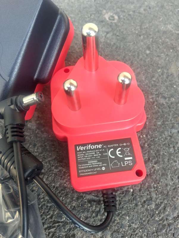 Power Cable Adapter 9V, 1A AC Adapter (Verifone Charger 9Volts 1 Amp)