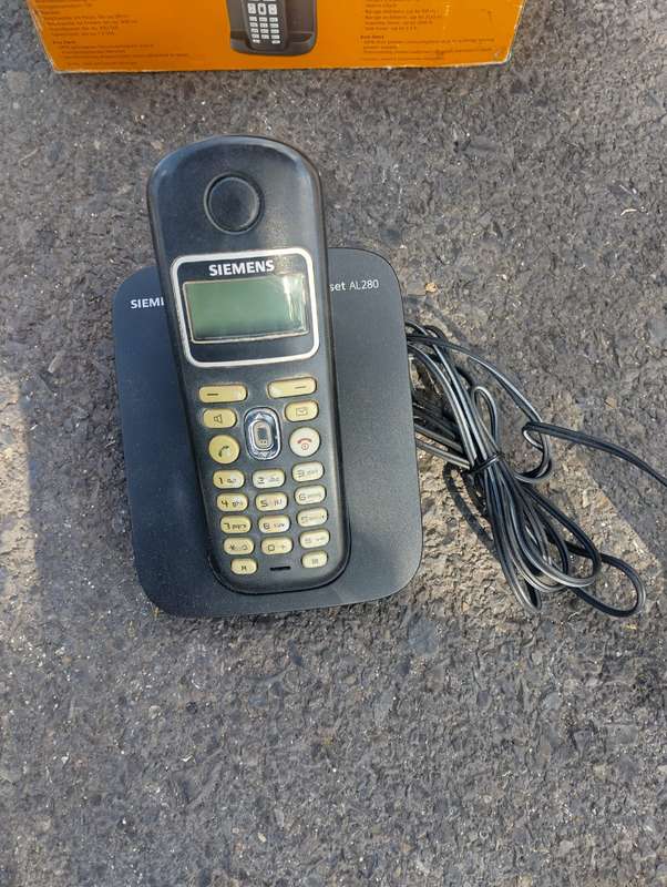 Siemens Gigaset AL280 Cordless Phone-large 1.8 inch display