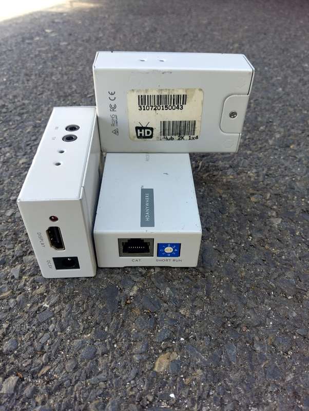 HDANYWHERE - MHUB 2K 1x4 Receiver RX Only (HDMI over Cat 5 /6 Splitter)