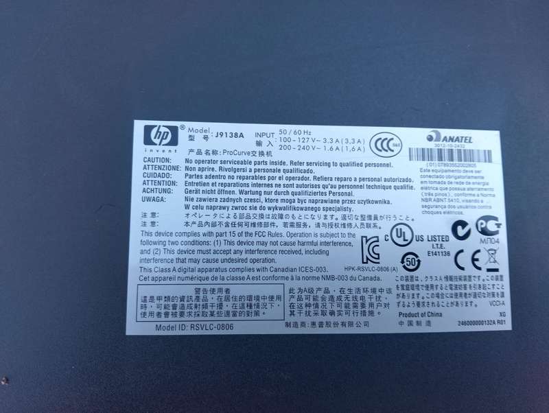 HP J9138A - HP Procurve 2520-24-PoE Switch