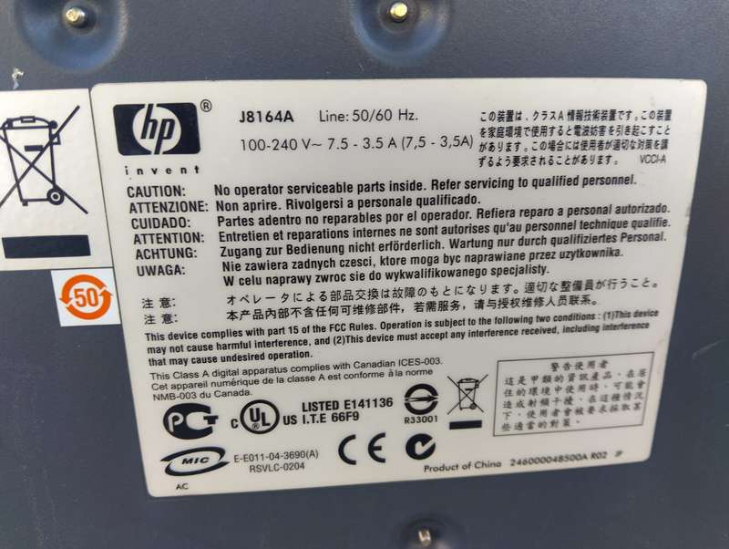 HP J8164 - HP Procurve 2626-24-PWR Switch