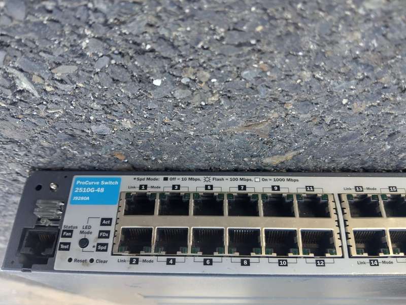 HP ProCurve 2510G-48 Managed Network Switch J9280A 48-Port Gigabit Switch