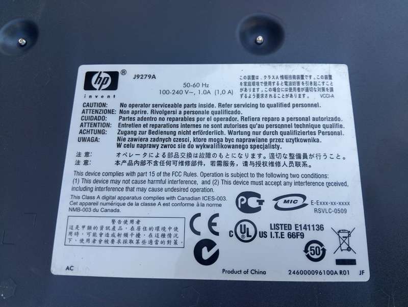 HP ProCurve 2510G-24 Managed Network Switch J9279A 24-Port Gigabit Switch