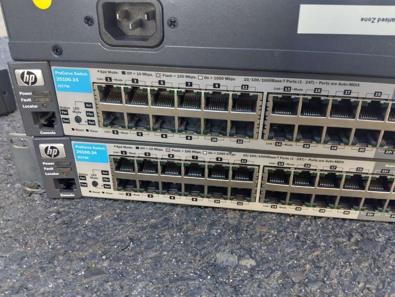 HP ProCurve 2510G-24 Managed Network Switch J9279A 24-Port Gigabit Switch