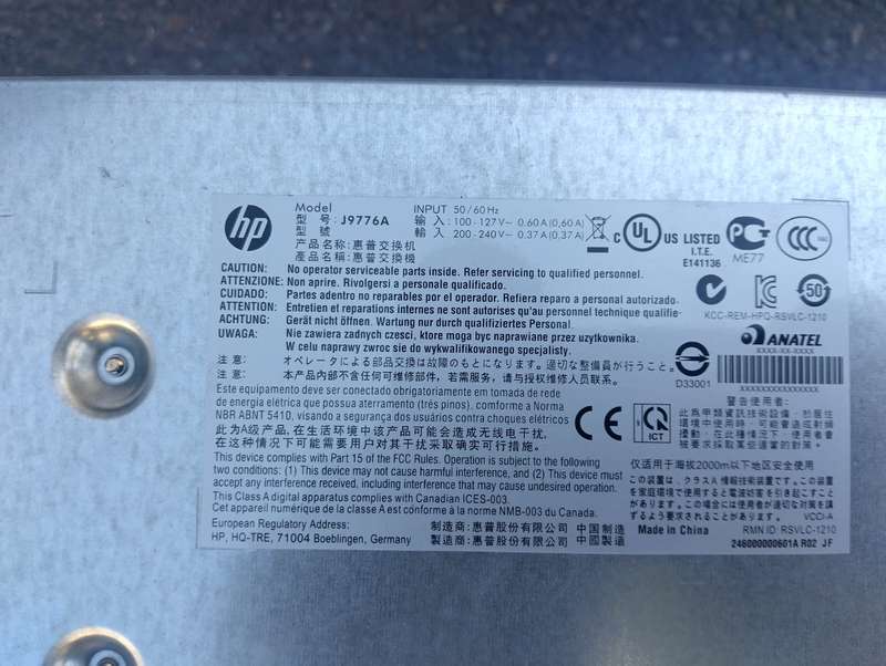 HP J9776A - HP Procurve 2530-24-PWR Gigabit Switch