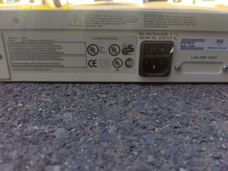 Alcatel OmniSwitch 6624 Ethernet Switch 24 Port Managed Rack Mountable Model:OS6624