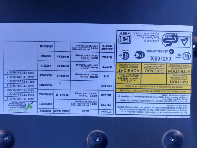 Cisco 2500 Series Integrated Services Router