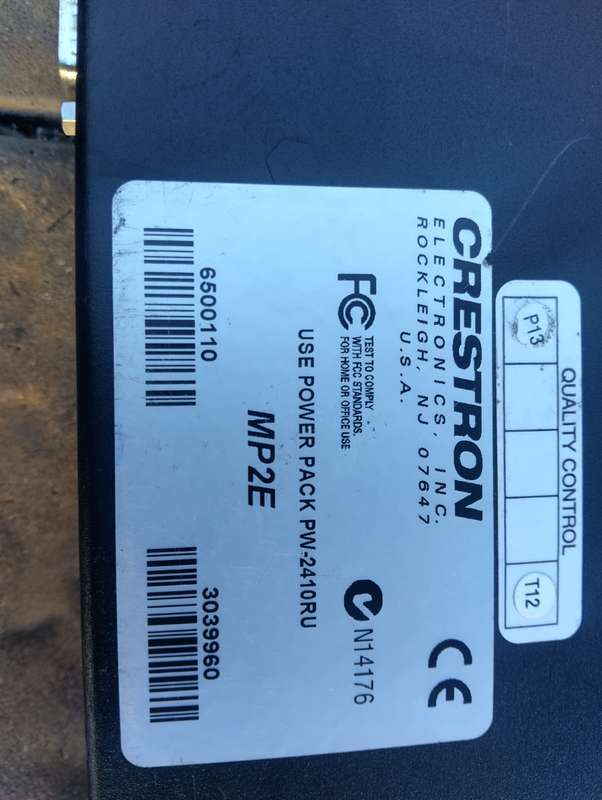 Creston MP2E Professional Media Processor Control System