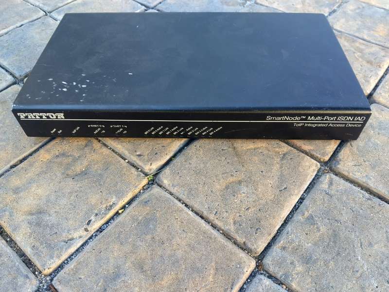 Patton SmartNode Multi-Port ISDN IAD ToIP Integrated Access Device  SN4658/5BISD/UI