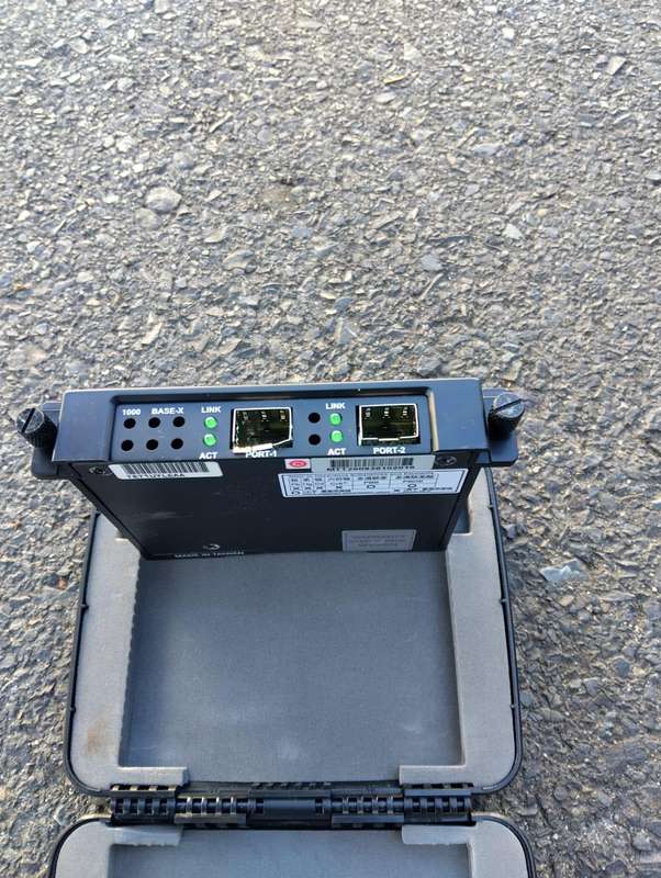 Sunrise Telecom SSMTT-29 MTT Plug-In Dual Port GigE Gigabit Ethernet Module