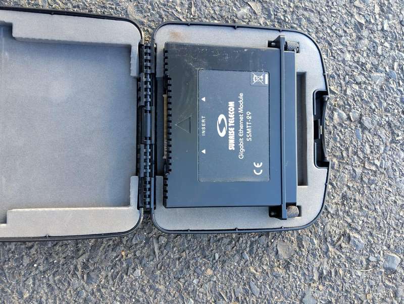 Sunrise Telecom SSMTT-29 MTT Plug-In Dual Port GigE Gigabit Ethernet Module