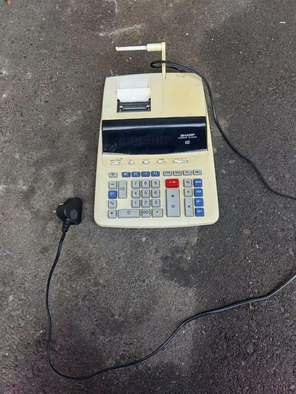 Sharp Compet CS-2194H  12Digit Electronic Calculator