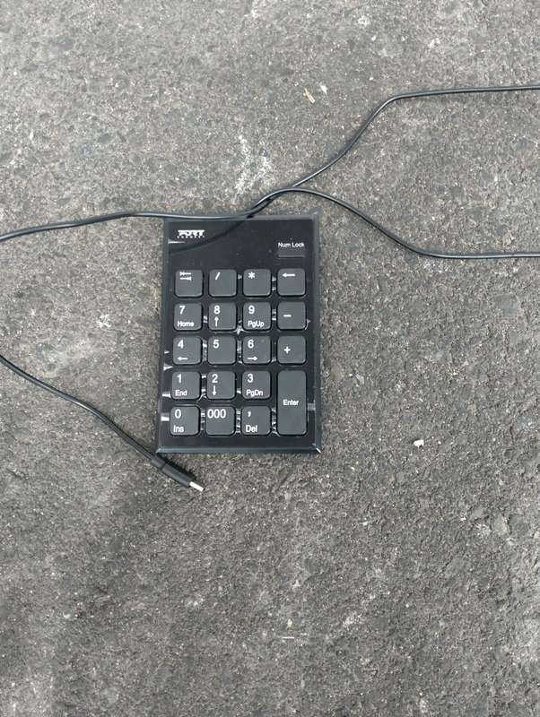 Port Connect Wired USB and Type-C Numpad Keypad