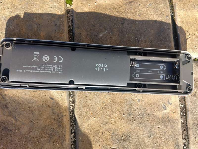 Cisco CTS-RMT-TRC6 Remote Control for CTS-SX20N and SX10 and SX10N