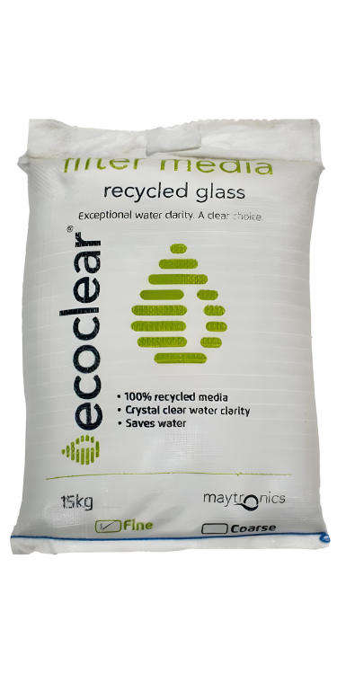 EcoClear Glass Filter Media 15Kg Fine